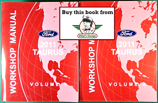 [FOR2011FCS1430011A/2] 2011 Ford Taurus Factory Workshop Service Manual Set