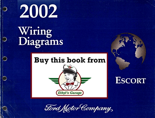 [FOR2002FCS1211702A] 2002 Ford Escort Factory Electrical Wiring Diagrams Manual