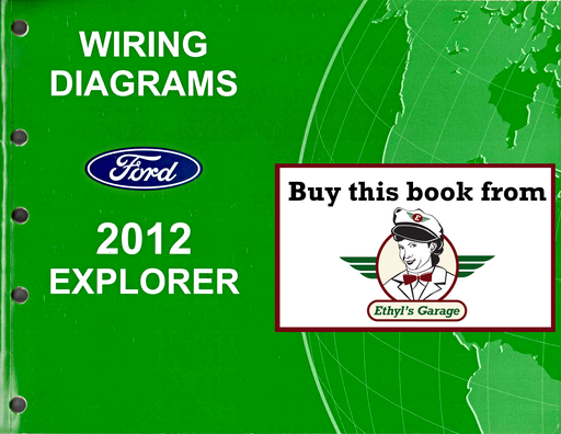 [FOR2012FCS1220612A] 2012 Ford Explorer Factory Electrical Wiring Diagrams Manual