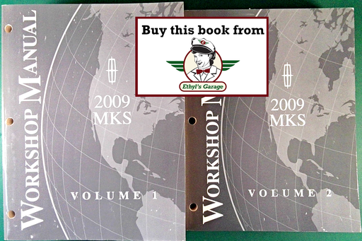 [FOR2009FCS1510809A/2] 2009 Ford Lincoln MKS Factory Workshop Service Manual Set