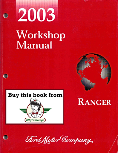 [FOR2003FCS1254203A] 2003 Ford Ranger Factory Workshop Service Manual