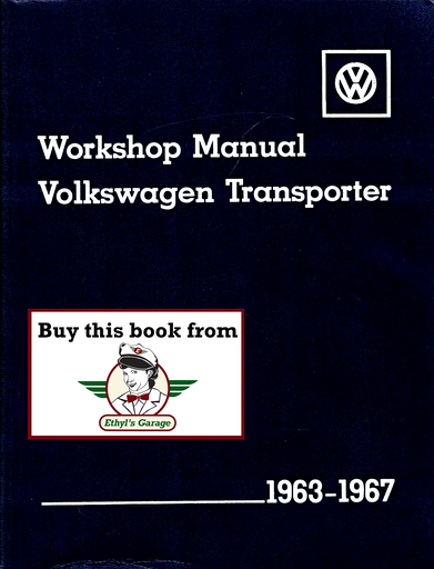 [VW1967V267A] 1963-1967 Volkswagen Transporter Type 2 Official Shop Service Repair Manual, VW Bus